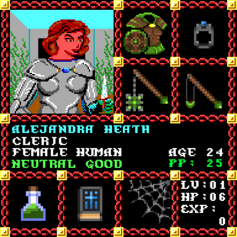 Alejandra Heath is a Players Guild Genesis Series Adventurer #1002