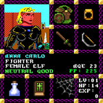Anna Carlo is a Players Guild Genesis Series Adventurer #1090