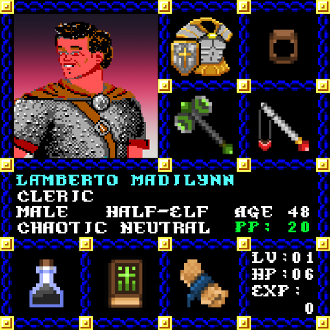 Lamberto Madilynn is a Players Guild Genesis Series Adventurer #1147
