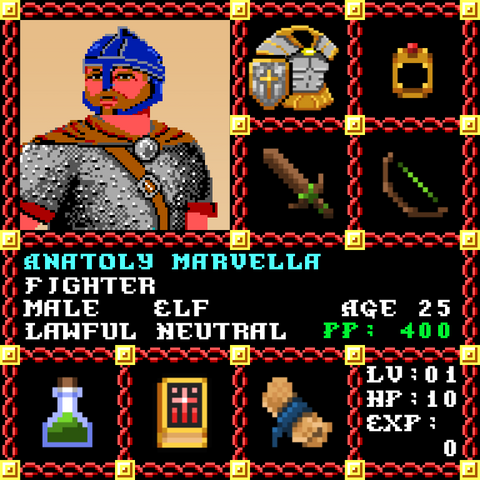 Anatoly Marvella is a Players Guild Genesis Series Adventurer #1148