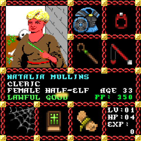 Natalia Mullins is a Players Guild Genesis Series Adventurer #1150