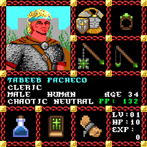 Tabeeb Pacheco is a Players Guild Genesis Series Adventurer #1153