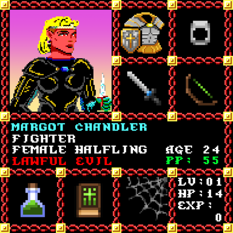 Margot Chandler is a Players Guild Genesis Series Adventurer #1156