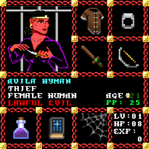 Avila Hyman is a Players Guild Genesis Series Adventurer #1159