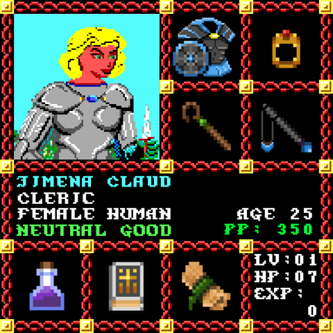Jimena Claud is a Players Guild Genesis Series Adventurer #1162