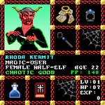 Rhoda Kermit is a Players Guild Genesis Series Adventurer #1174