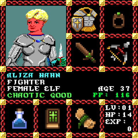 Aliza Hahn is a Players Guild Genesis Series Adventurer #1378