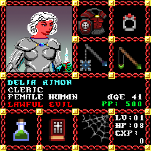 Delia Aimon is a Players Guild Genesis Series Adventurer #1381