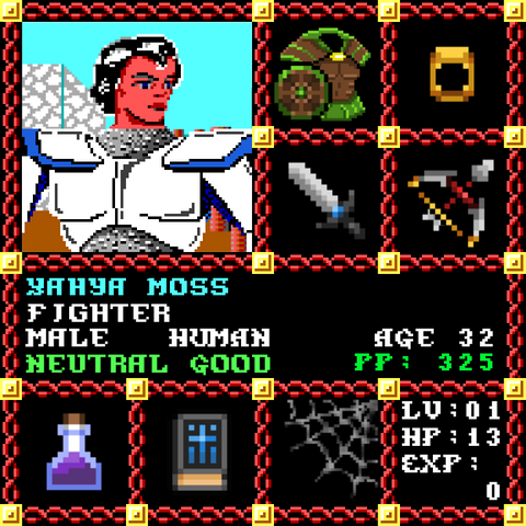 Yahya Moss is a Players Guild Genesis Series Adventurer #1382