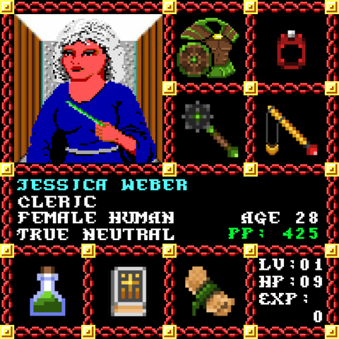Jessica Weber is a Players Guild Genesis Series Adventurer #1384