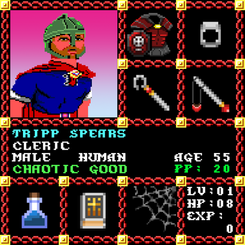 Tripp Spears is a Players Guild Genesis Series Adventurer #1388