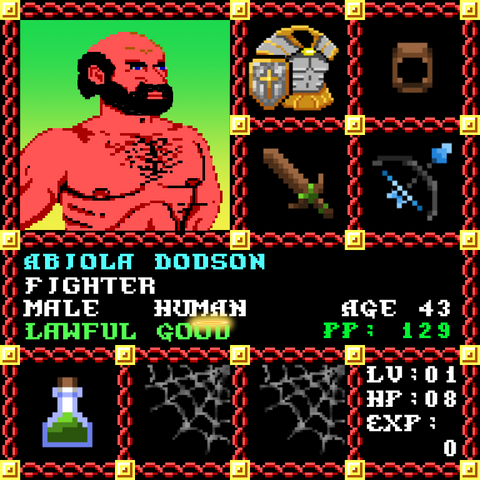 Abiola Dodson is a Players Guild Genesis Series Adventurer #1479