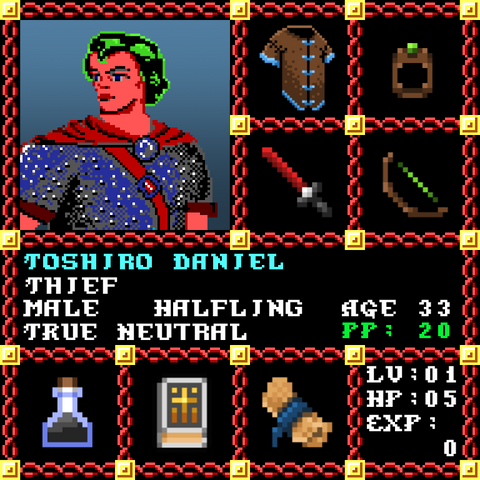 Toshiro Daniel is a Players Guild Genesis Series Adventurer #1485