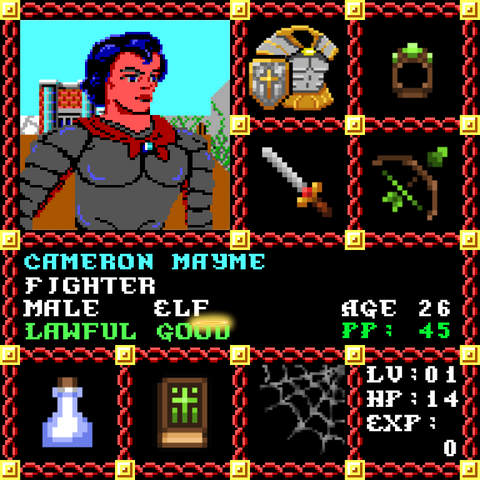 Cameron Mayme is a Players Guild Genesis Series Adventurer #1487