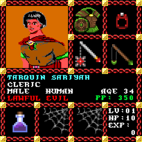 Tarquin Sariyah is a Players Guild Genesis Series Adventurer #1488