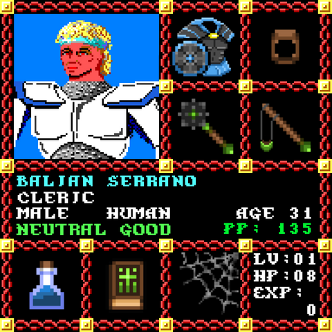 Balian Serrano is a Players Guild Genesis Series Adventurer #1492