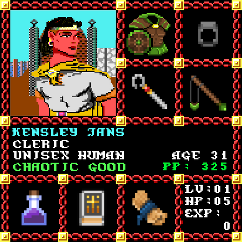 Kensley Jans is a Players Guild Genesis Series Adventurer #1494