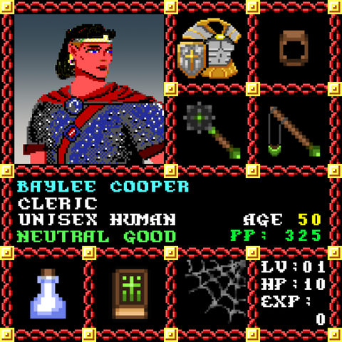 Baylee Cooper is a Players Guild Genesis Series Adventurer #1505