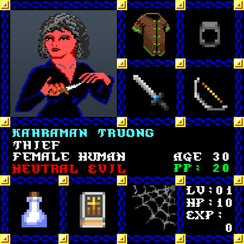 Kahraman Truong is a Players Guild Genesis Series Adventurer #1509