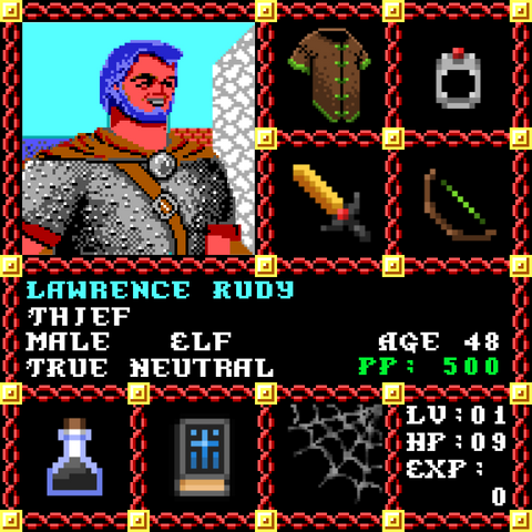 Lawrence Rudy is a Players Guild Genesis Series Adventurer #1517
