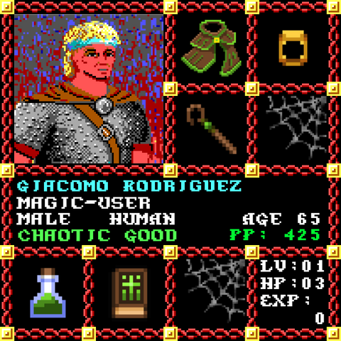 Giacomo Rodriguez is a Players Guild Genesis Series Adventurer #1518