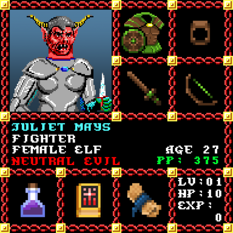 Juliet Mays is a Players Guild Genesis Series Adventurer #1523