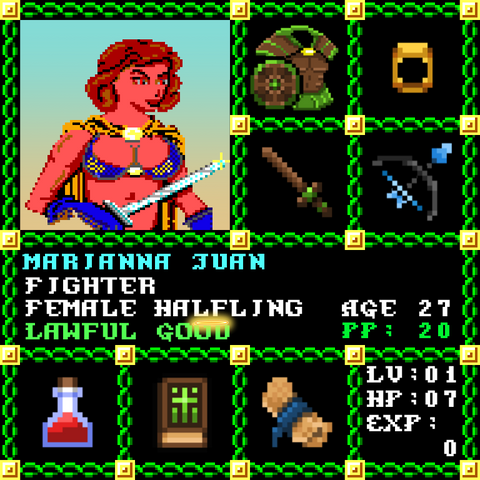 Marianna Juan is a Players Guild Genesis Series Adventurer #1524