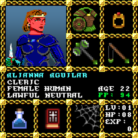 Alianna Aguilar is a Players Guild Genesis Series Adventurer #1526