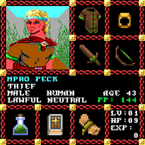 Mpho Peck is a Players Guild Genesis Series Adventurer #1528