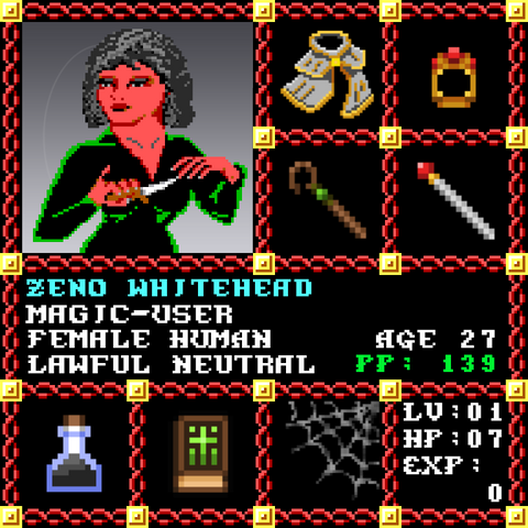 Zeno Whitehead is a Players Guild Genesis Series Adventurer #1533