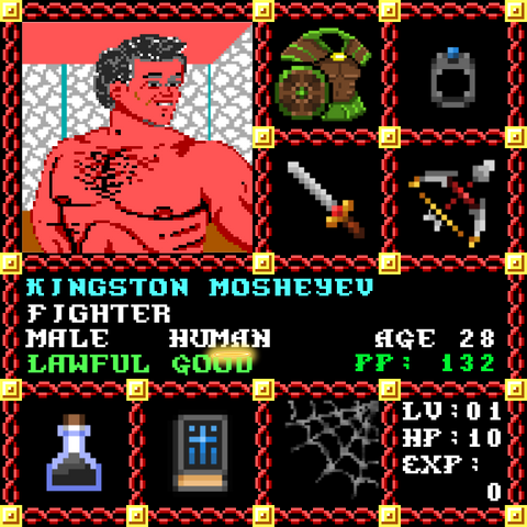 Kingston Mosheyev is a Players Guild Genesis Series Adventurer #1538