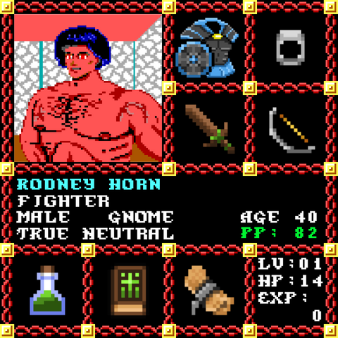 Rodney Horn is a Players Guild Genesis Series Adventurer #1540