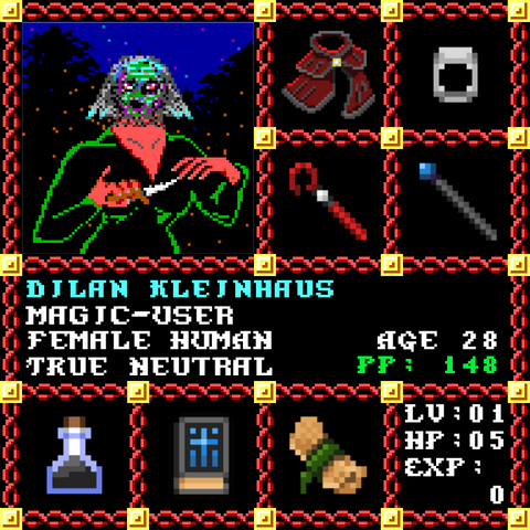 Dilan Kleinhaus is a Players Guild Genesis Series Adventurer #1544