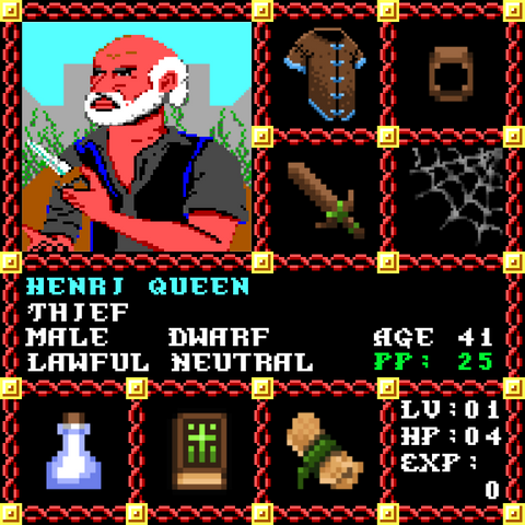 Henri Queen is a Players Guild Genesis Series Adventurer #1548