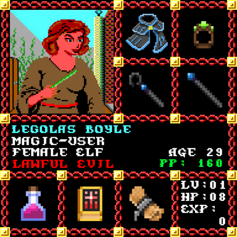 Legolas Boyle is a Players Guild Genesis Series Adventurer #1549