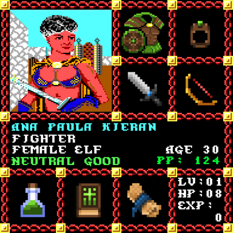 Ana Paula Kieran is a Players Guild Genesis Series Adventurer #1551