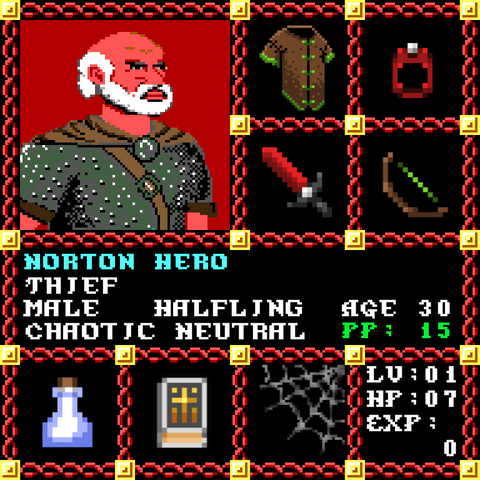 Norton Hero is a Players Guild Genesis Series Adventurer #1552