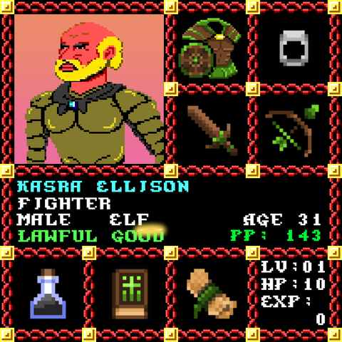 Kasra Ellison is a Players Guild Genesis Series Adventurer #1556