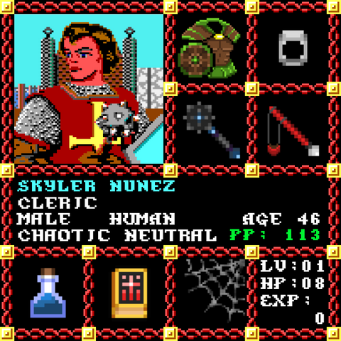 Skyler Nunez is a Players Guild Genesis Series Adventurer #1558