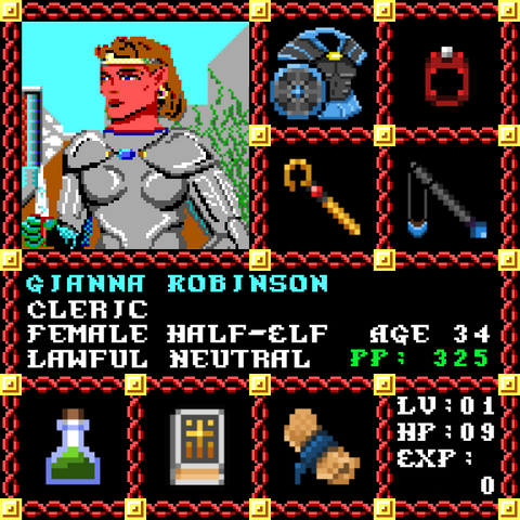 Gianna Robinson is a Players Guild Genesis Series Adventurer #1567