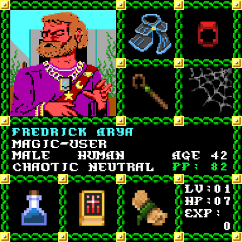 Fredrick Arya is a Players Guild Genesis Series Adventurer #1573