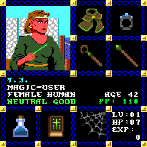 TJ     is a Players Guild Genesis Series Adventurer #1574