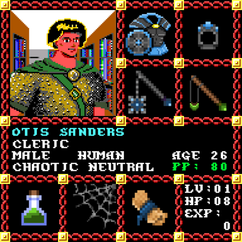 Otis Sanders is a Players Guild Genesis Series Adventurer #1581