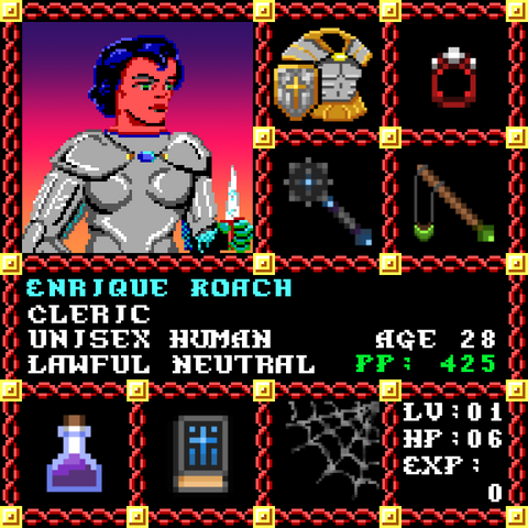 Enrique Roach is a Players Guild Genesis Series Adventurer #1582