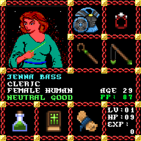 Jenna Bass is a Players Guild Genesis Series Adventurer #1600