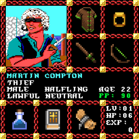 Martin Compton is a Players Guild Genesis Series Adventurer #1601