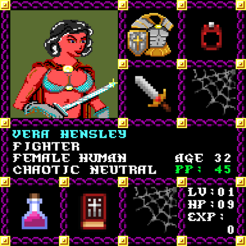 Vera Hensley is a Players Guild Genesis Series Adventurer #1604