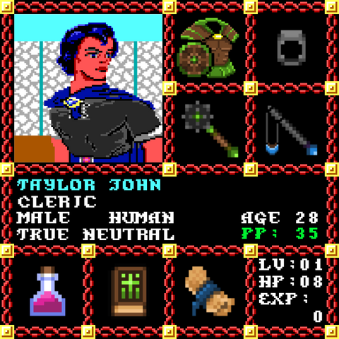 Taylor John is a Players Guild Genesis Series Adventurer #1608