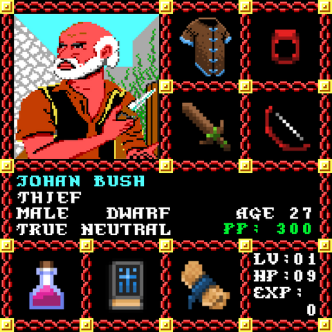 Johan Bush is a Players Guild Genesis Series Adventurer #1610
