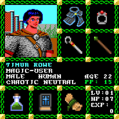 Timur Rowe is a Players Guild Genesis Series Adventurer #1614